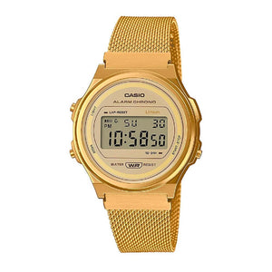 Reloj Casio Vintage A171WEMG-9ADF Circular Dorado - Dando la Hora