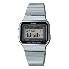 Reloj Casio Vintage A700W-1ACF Plateado Slim - Dando la Hora