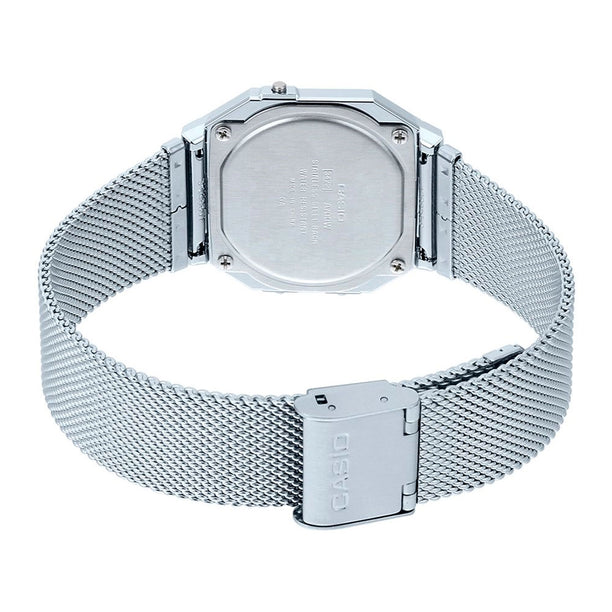 Reloj Casio Vintage A700WM-7ADF Plateado Milanese Slim - Dando la Hora
