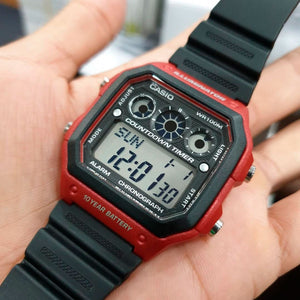 Reloj Casio Vintage AE-1300WH-4AVDF Rojo