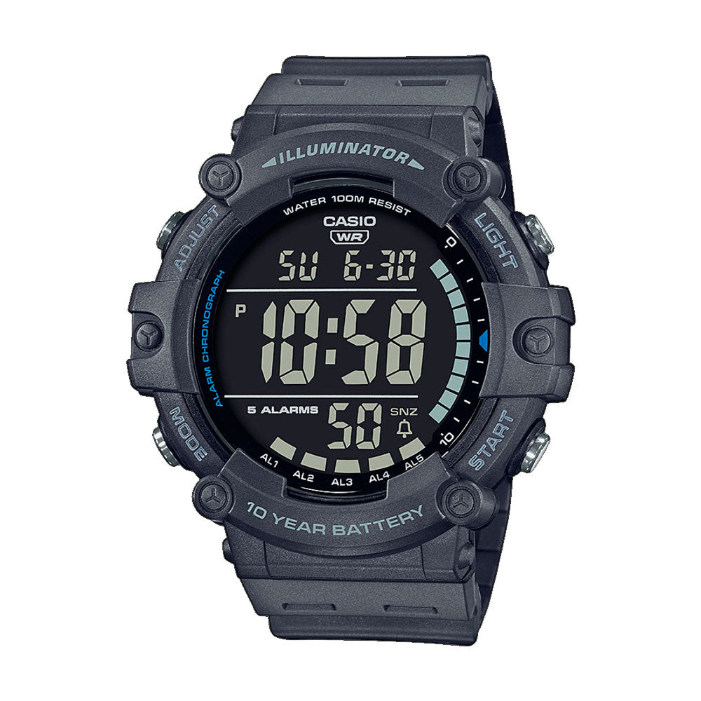 Reloj Casio Vintage AE 1500WH 8BVDF Negro Dando la Hora Dando