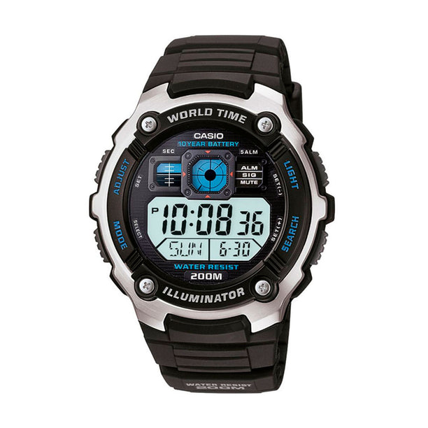Reloj Casio Vintage AE-2000W-1AVDF Negro - Dando la Hora