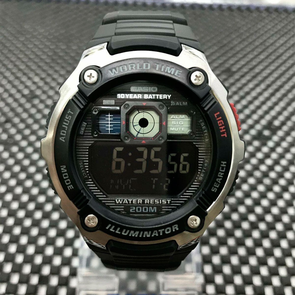Reloj Casio Vintage AE-2000W-1BVDF Negro