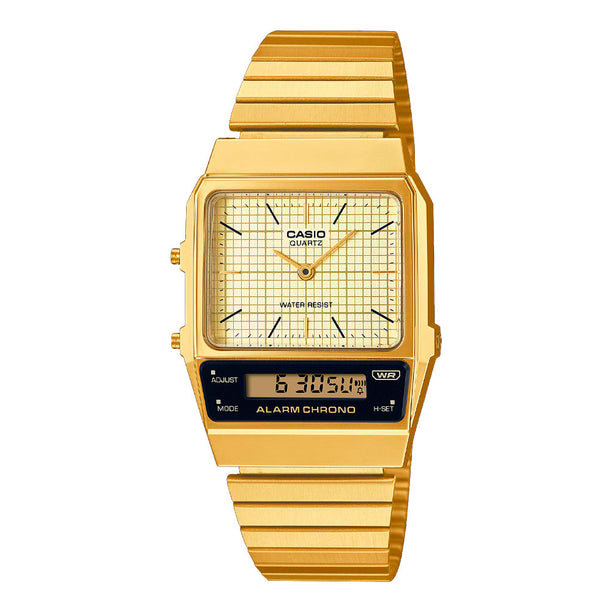 Reloj Casio Vintage AQ-800EG-9ADF Análogo Digital - Dando la Hora