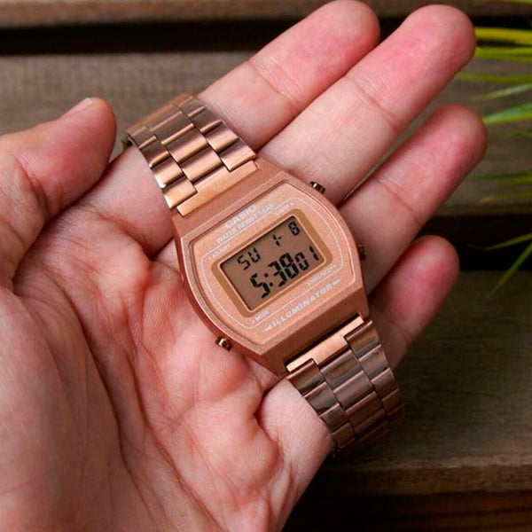 Reloj casio rosa gold outlet