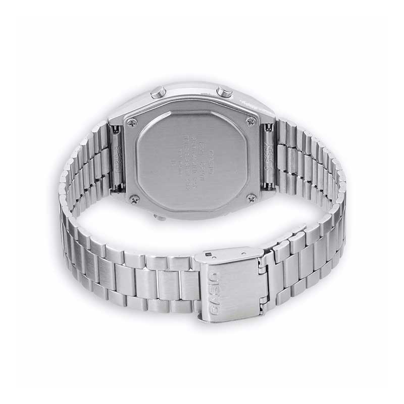 Reloj Vintage Casio B640WD-1AVDF Digital Metálico Azul/Plateado