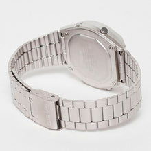 Reloj Casio Vintage B640WDG-7DF Plateado Metálico Glitter -Dando la Hora