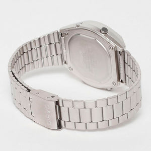 Reloj Casio Vintage B640WDG-7DF Plateado Metálico Glitter -Dando la Hora