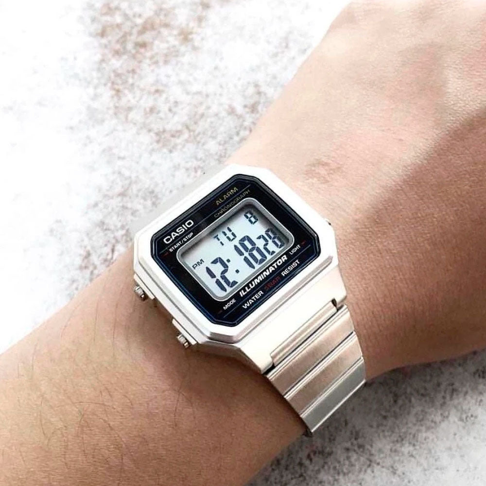 Reloj Casio Vintage B650WD-1ADF Plateado