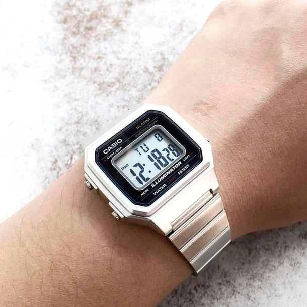 Reloj Casio Vintage B650WD-1ADF Plateado
