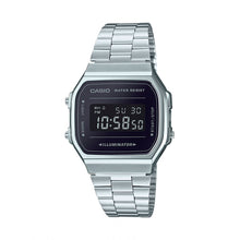 Reloj Vintage Casio A168WEM-1DF Digital Metálico Morado/Negro