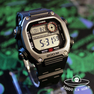 Reloj Casio Vintage DW-291H-1AVDF World Time Pantalla Gris - Dando la Hora