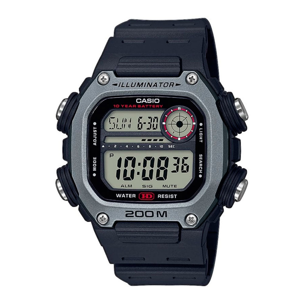 Reloj Casio Vintage DW-291H-1AVDF World Time Pantalla Gris - Dando la Hora