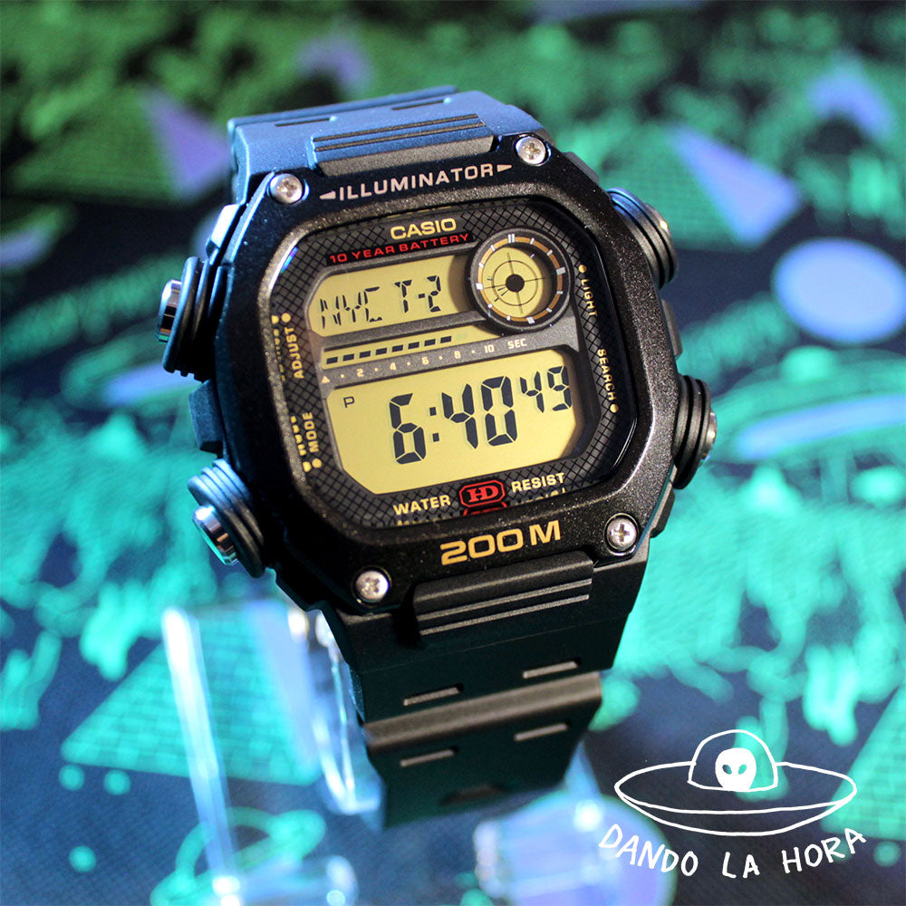 Reloj Casio Vintage DW 291H 9AVDF World Time Pantalla Dando La Hora reloj-casio-vintage-dw-291h-9avdf-world-time-pantalla-dando-la-hora