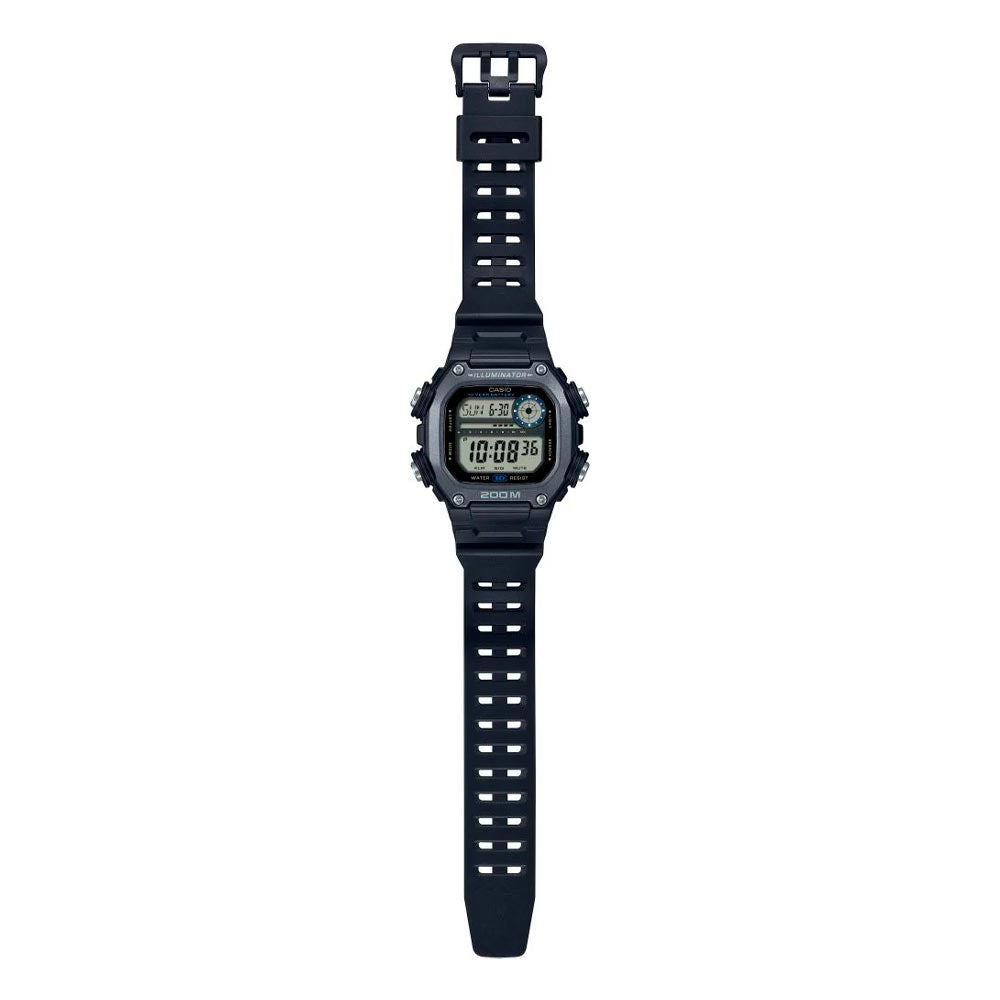 Reloj Casio Vintage DW 291HX 1AVDF World Time Pantalla Gris