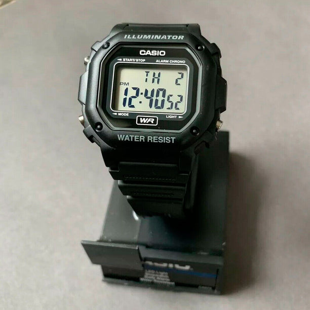 Reloj Casio Vintage F-108WH-1ACF Negro [EXCLUSIVO]