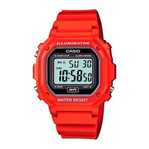 Reloj Casio Vintage F-108WHC-4ACF Rojo [EXCLUSIVO]