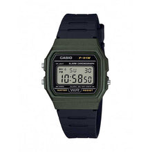 Reloj Vintage Casio F-91WM-3ADF Digital Resina Verde/Negro