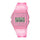 Reloj Casio Vintage F-91WS-4D Rosado Transparente - Dando la Hora