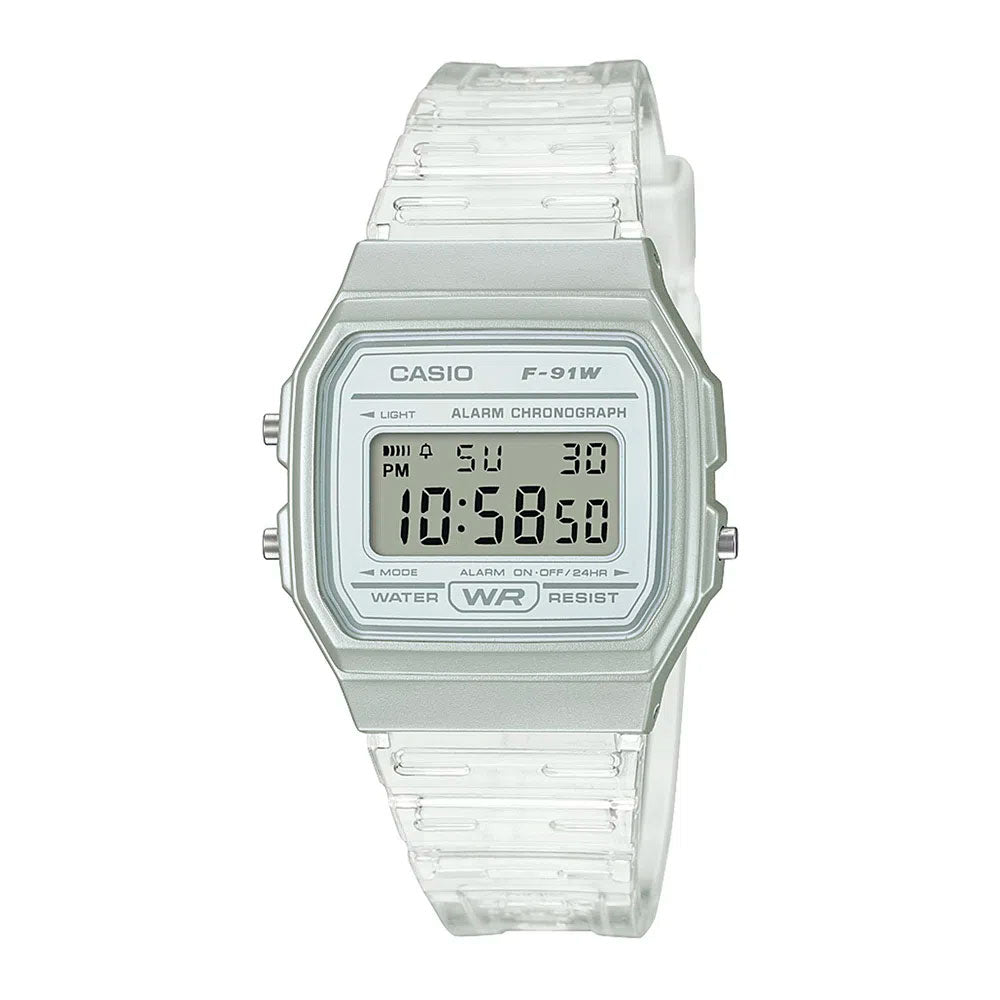 Reloj casio vintage transparente store