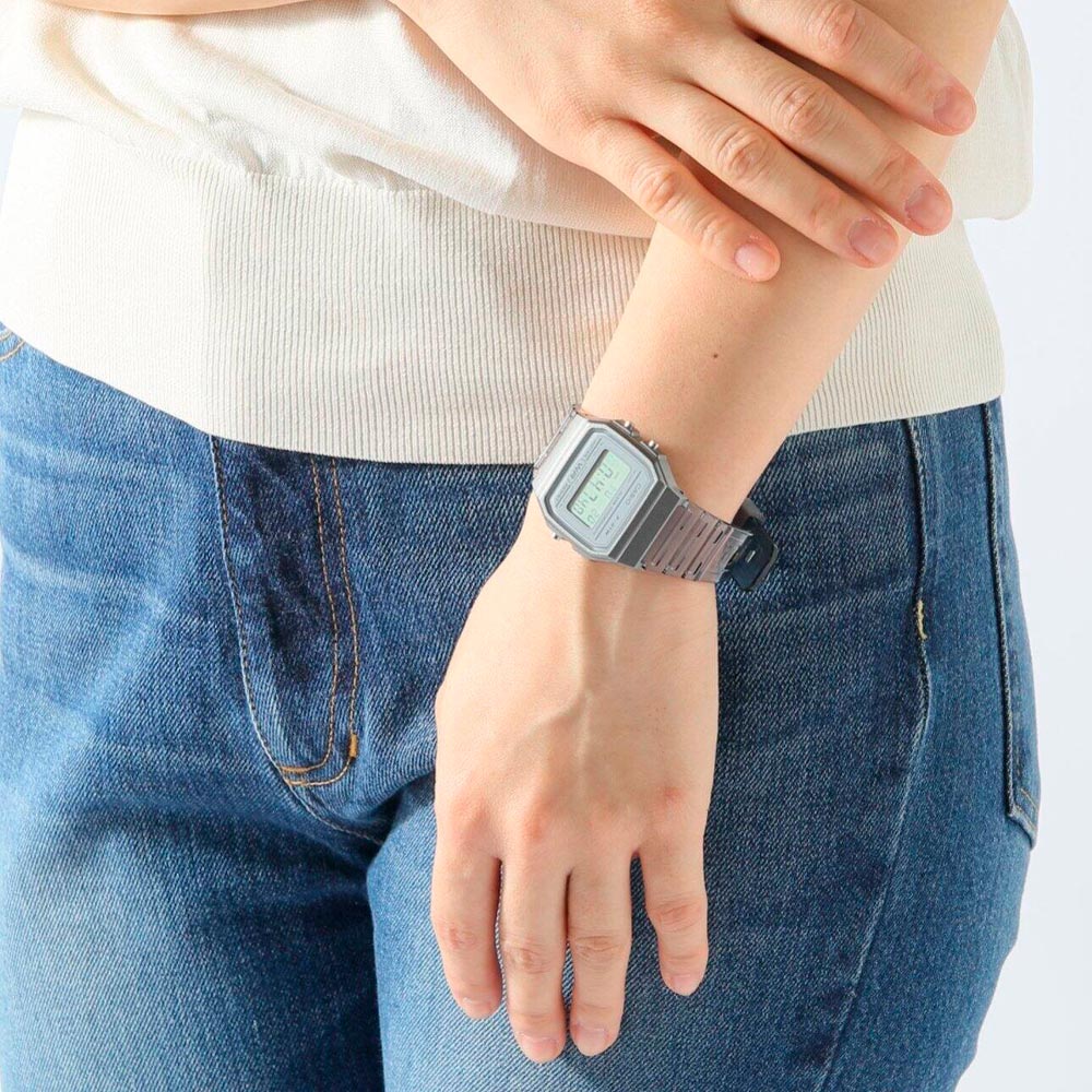 Reloj casio transparente discount