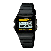 Reloj Casio Vintage F-94WA-9DG Franjas Amarillas