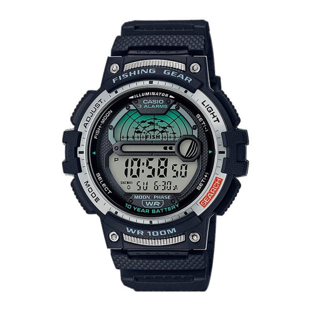Reloj Casio Vintage Fishing Gear WS-1200H-1AVCF Negro