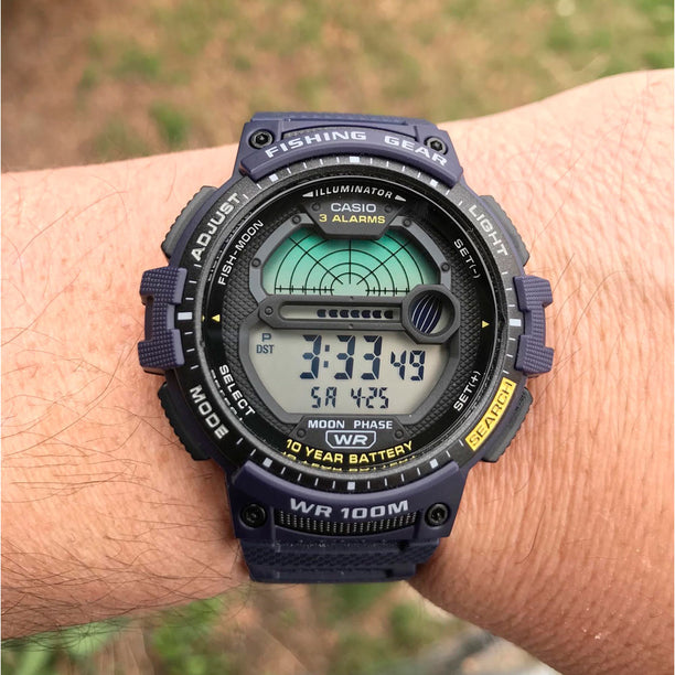 Reloj Casio Vintage Fishing Gear WS-1200H-2AVCF Azul - Dando la Hora