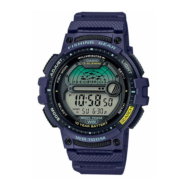 Reloj Casio Vintage Fishing Gear WS-1200H-2AVCF Azul - Dando la Hora