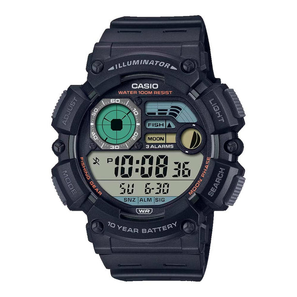 Reloj Casio Vintage Fishing Gear WS-1500H-1AV - Dando la Hora