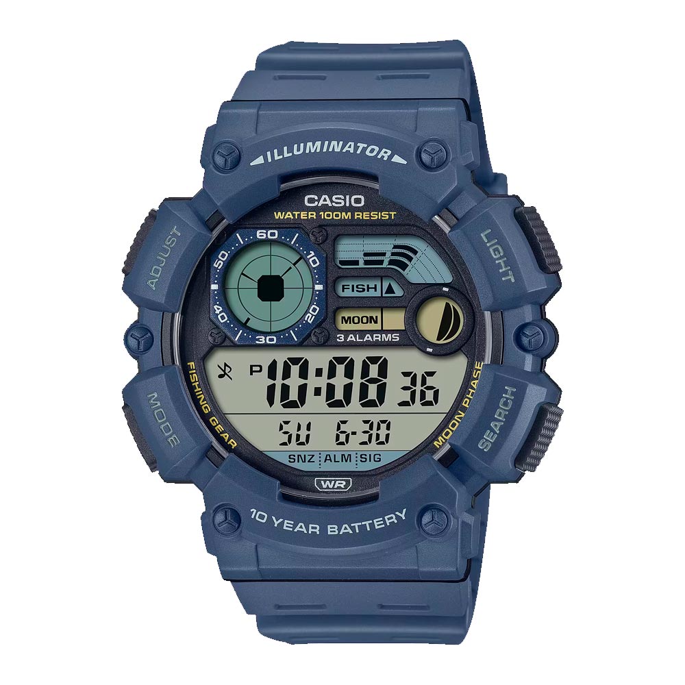 Reloj Casio Vintage Fishing Gear WS-1500H-2AV - Dando la Hora