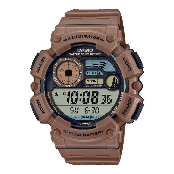 Reloj Casio Vintage Fishing Gear WS-1500H-5AV - Dando la Hora