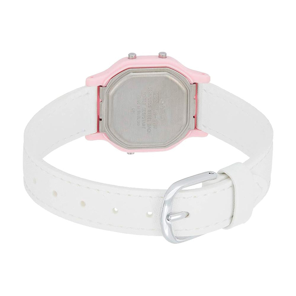 Reloj Casio Vintage LA-11WL-4A Rosado Cuero - Dando la Hora