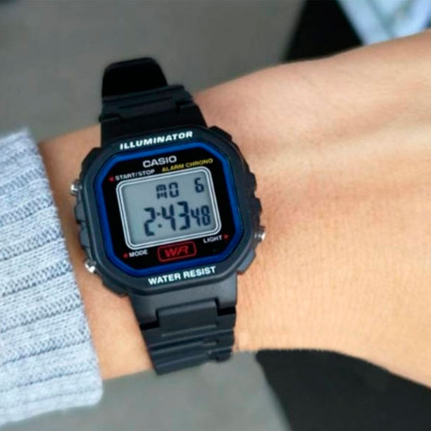 Reloj Casio Vintage LA-20WH-1CDF Negro - Dando la Hora