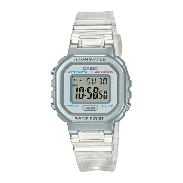 Reloj Casio Vintage LA-20WHS-7ADF Plateado - Dando la Hora