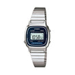 Reloj Casio Vintage LA670WA-2DF Plateado Azul