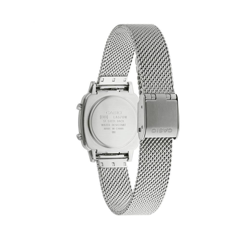 Reloj Casio Vintage LA670WEM 7DF Milanese Dando la Hora Dando La Hora
