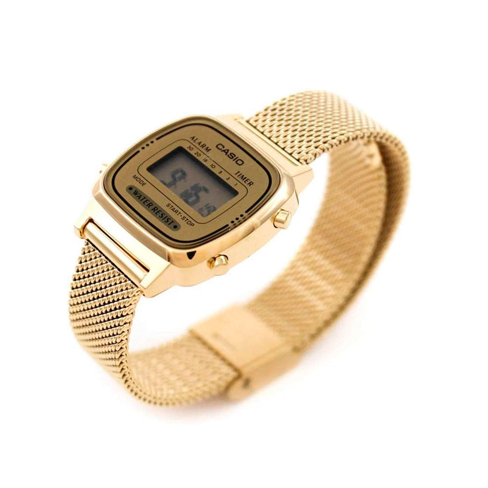 Reloj Mujer Casio LA670WEMY-9EF Vintage Digital Dorado