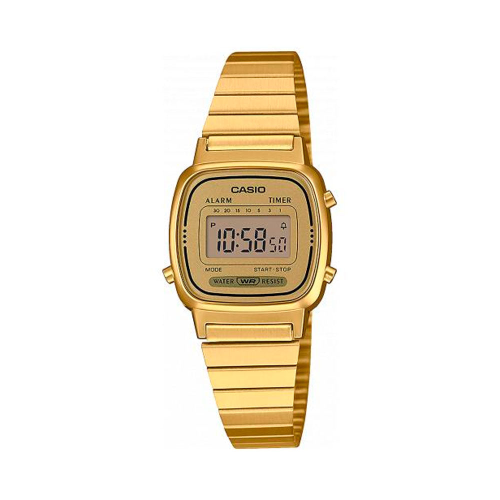 Reloj Casio Vintage LA670WGA-9SDF Dorado - Dando la Hora - Dando La Hora
