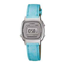 Reloj Casio Vintage LA670WL-2ADF Plateado Celeste - Dando la Hora