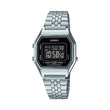 Reloj Casio Vintage LA680WA-1BDF Plateado Negro