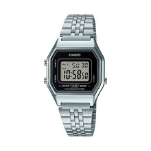 Reloj Casio Vintage LA680WA-1DF Plateado Negro