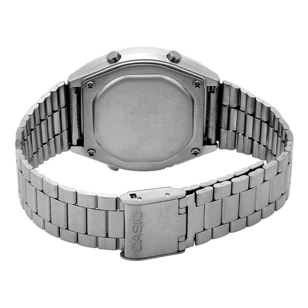 Reloj Casio Vintage LA680WA-1DF Plateado Negro