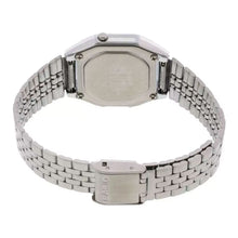 Reloj Casio Vintage LA680WA-4CDF Plateado Flores Half