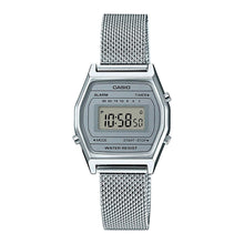 Reloj Casio Vintage LA690WEM-7DF Plateado Milanese