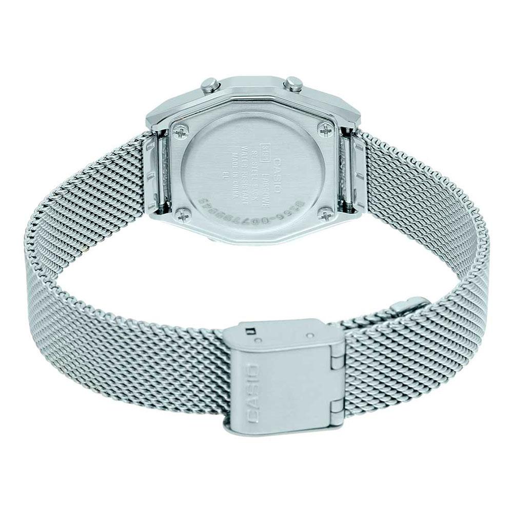 Reloj Casio Vintage LA690WEM-7DF Plateado Milanese