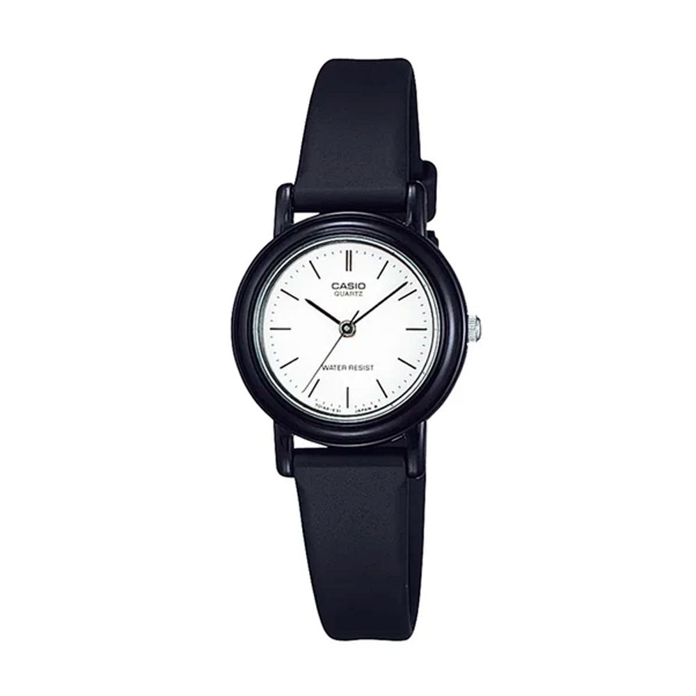 Reloj Casio Vintage LQ-139B-7E Blanco Flat Dial - Dando la Hora