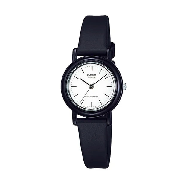 Reloj Casio Vintage LQ-139B-7E Blanco Flat Dial - Dando la Hora