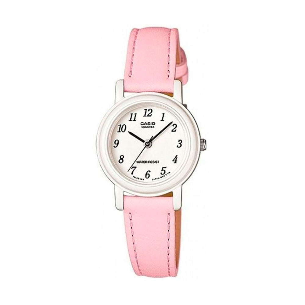 Reloj Casio Vintage LQ-139L-4B1DF Rosa Correa de Cuero- Dando la Hora