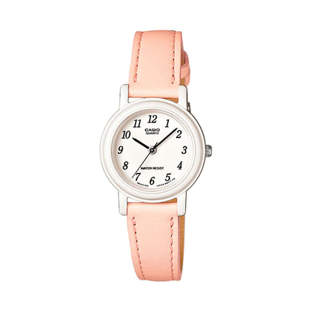 Reloj Casio Vintage LQ-139L-4B2DF Rosa Correa de Cuero- Dando la Hora